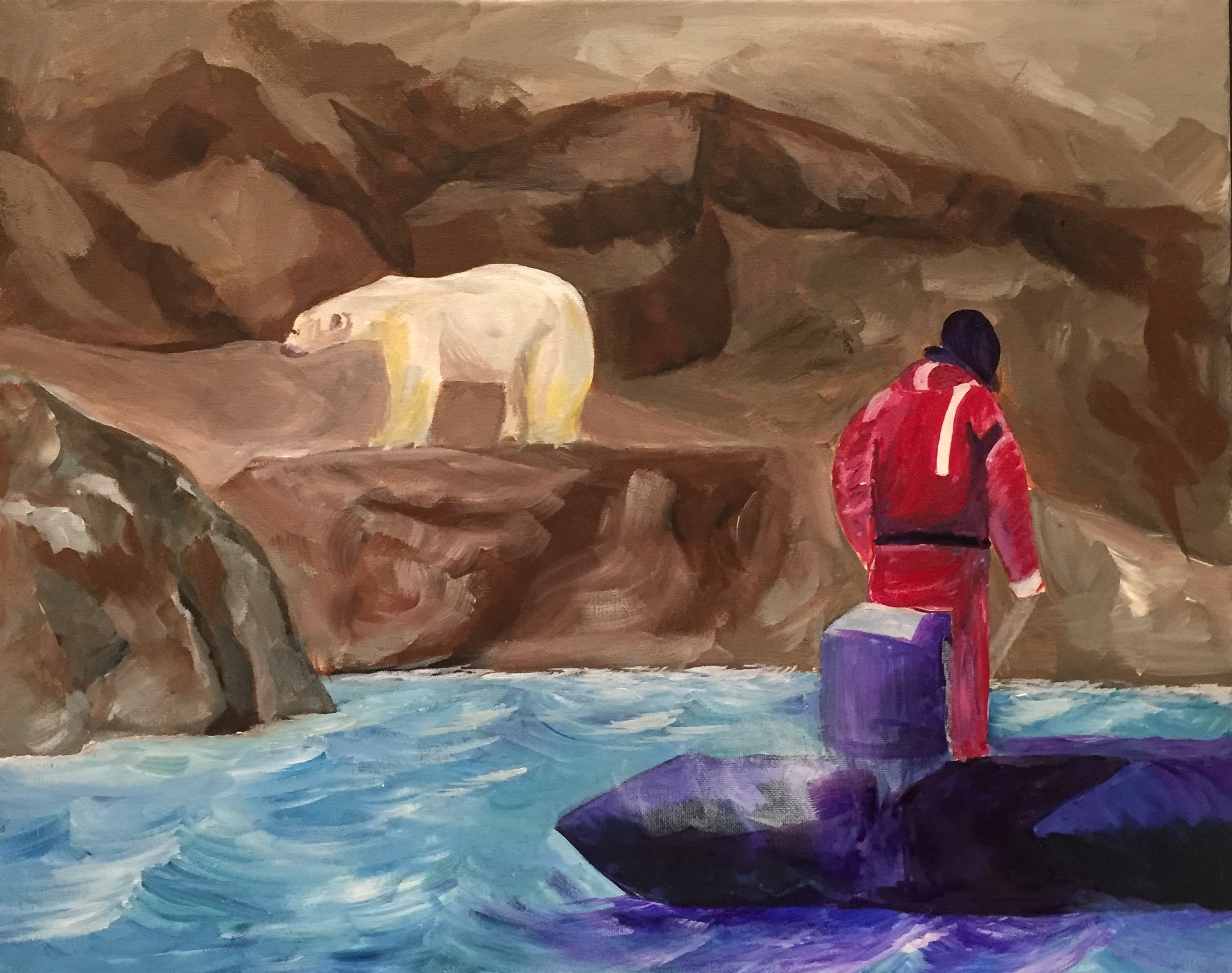 Painting by Nicholas Chong-Gonzalez